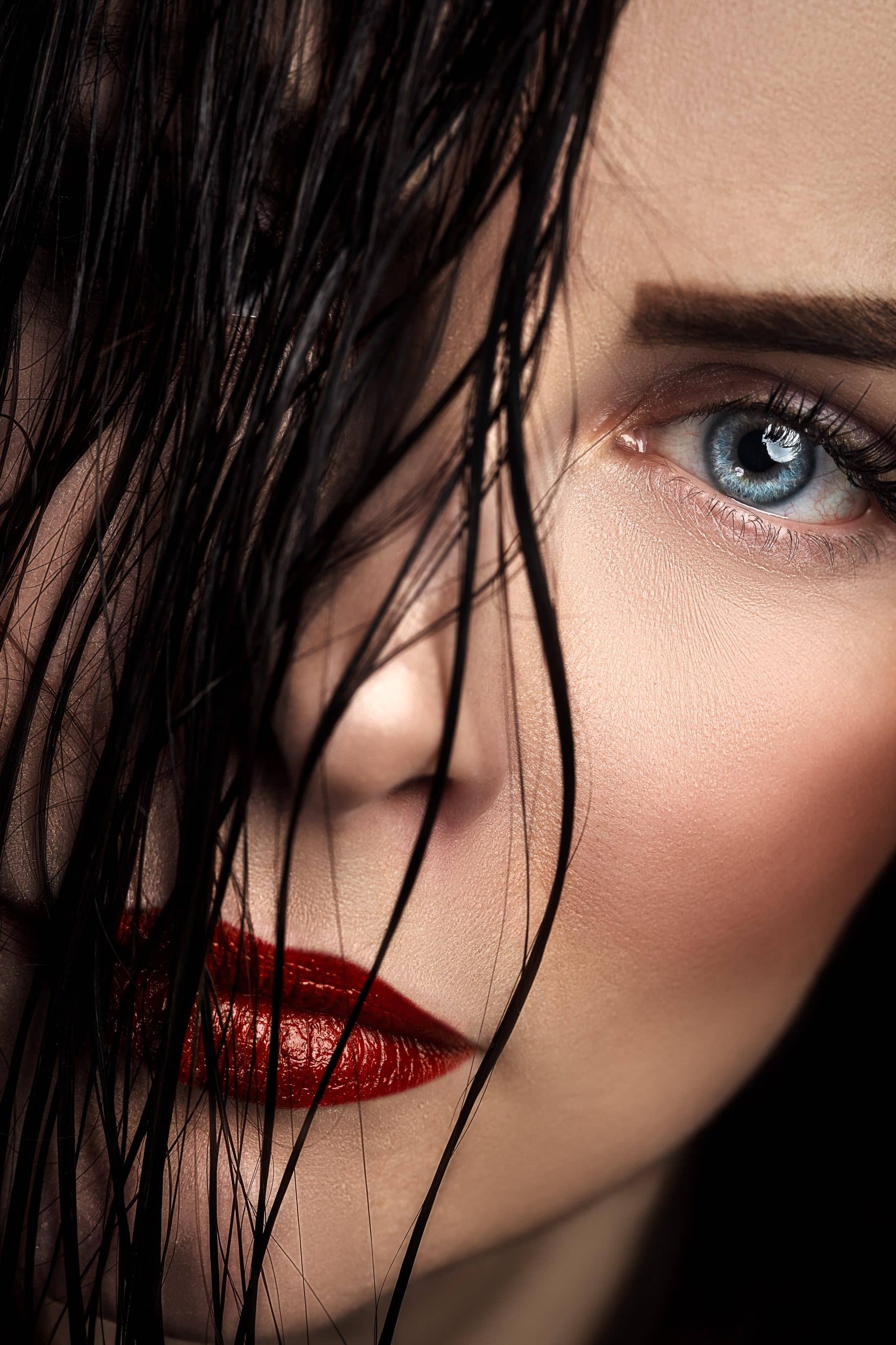 Customer enjoying healthy glowing skin