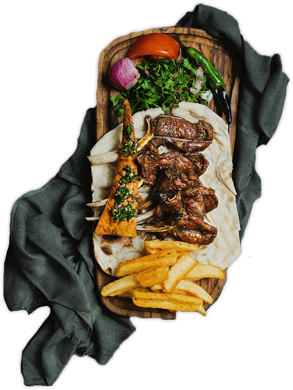 Assorted snacks platter