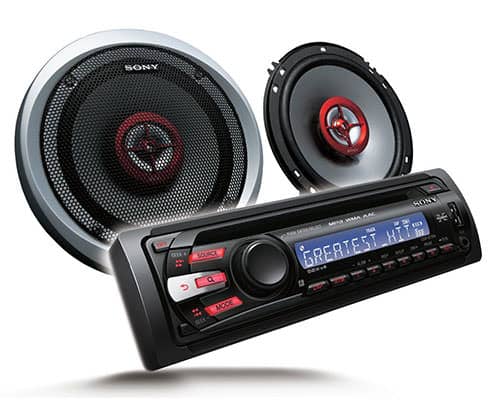 Double deck car music system