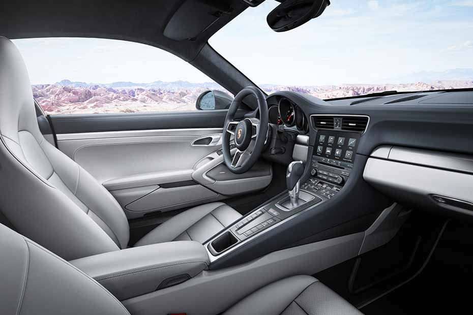Porsche 911 GTS leather interior