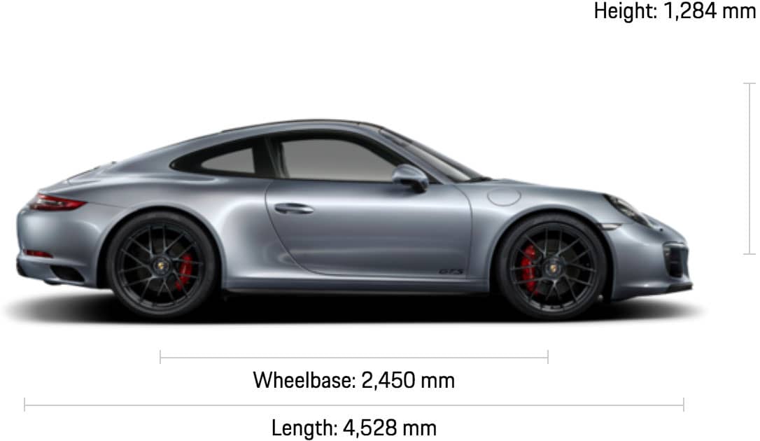 Porsche 911 GTS exterior features