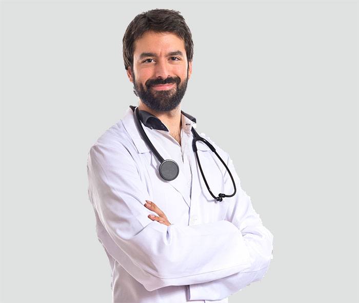 Medical team at the clinic
