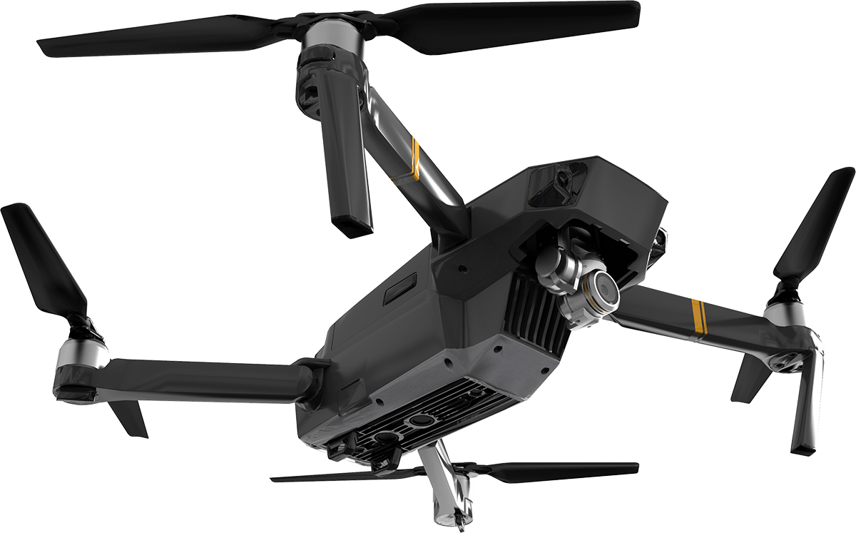 HawkEye SE 2 drone in flight