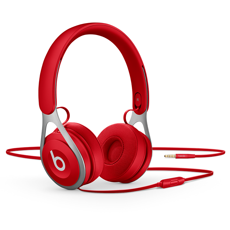 Bluetooth Beats EP headphone in red