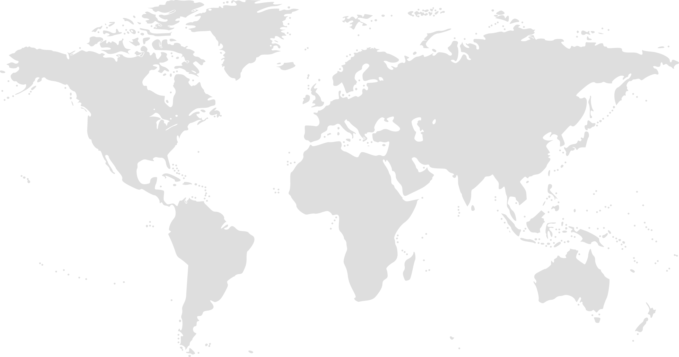 Global data center network map