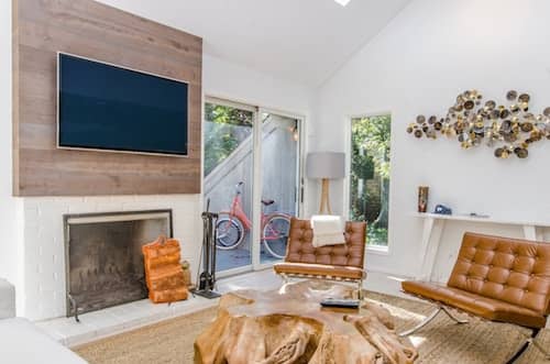 Styled living room interior design project