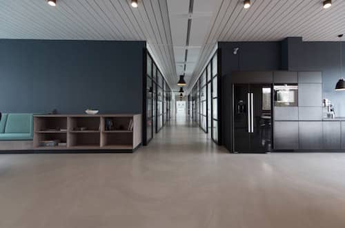 Modern interior design room detail