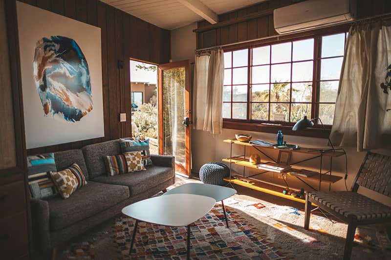 Ashley Croft living room interior in Brisbane