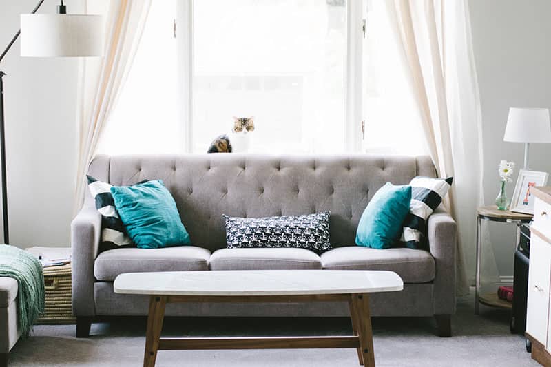Rustlings living room interior in Adelaide