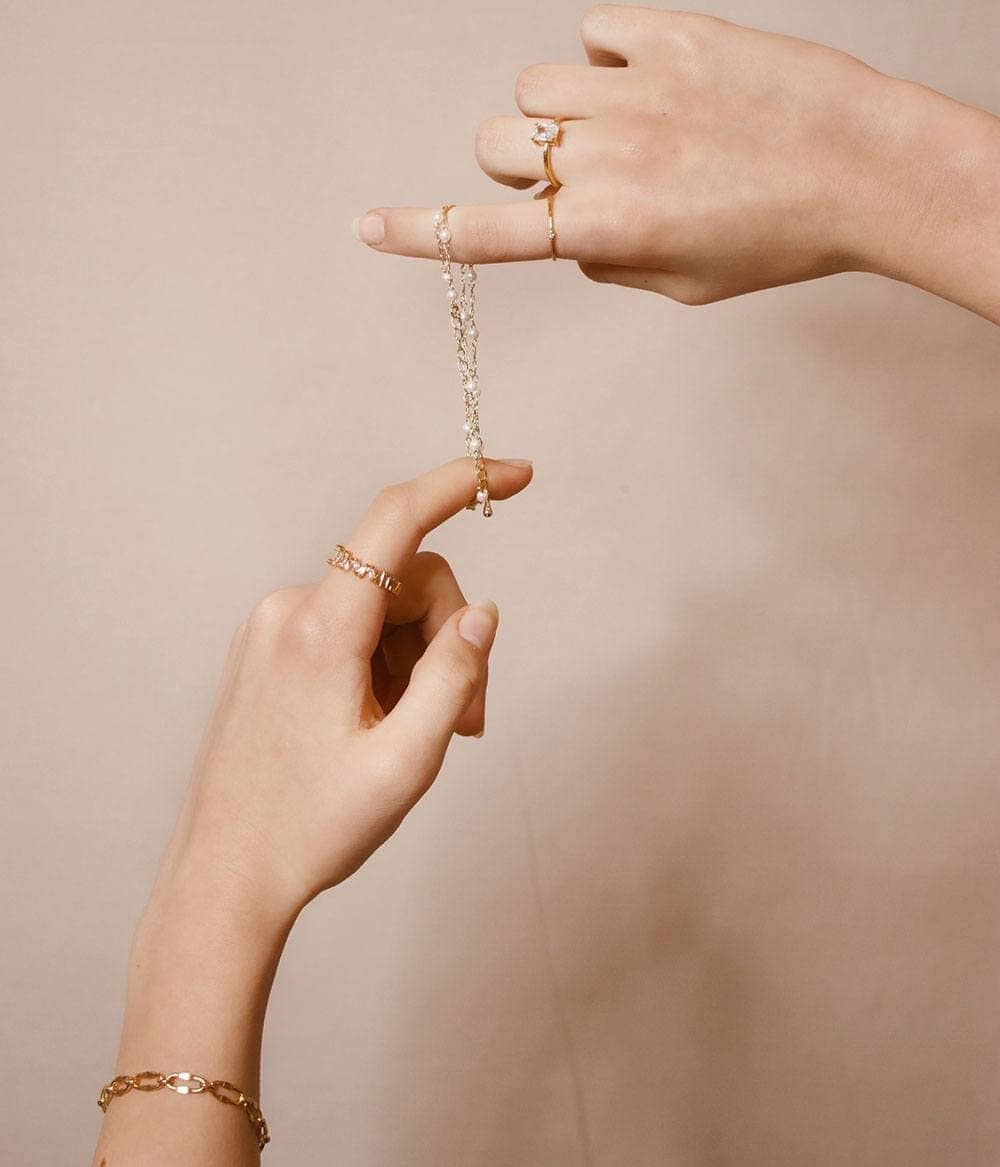 Earrings styled on Instagram
