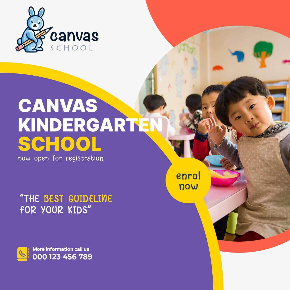 Kindergarten enrollment offer banner