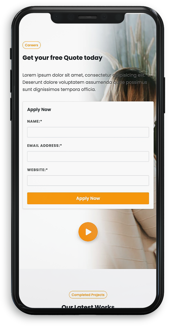 Canvas app interface on a phone