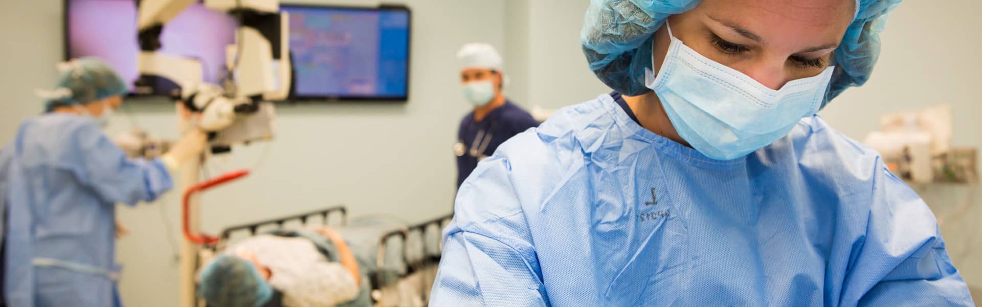 Doctors reviewing patient charts