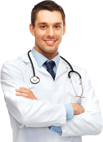 Doctor ready for appointment consultation