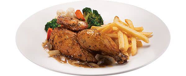 Chicken with Fries
