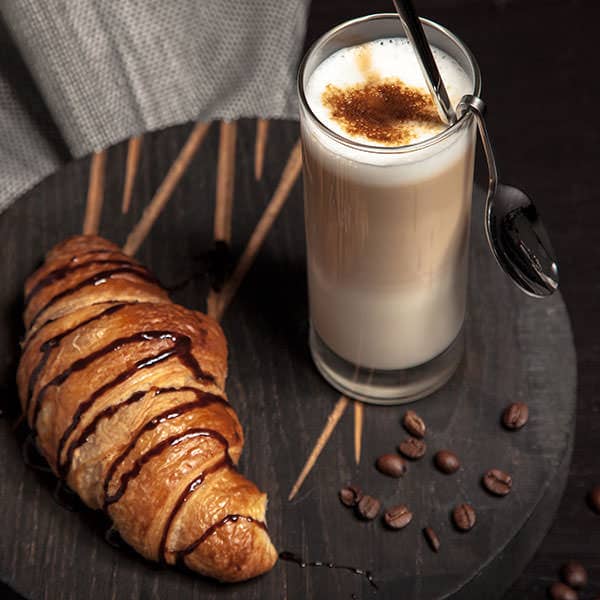 Croissant and Coffee