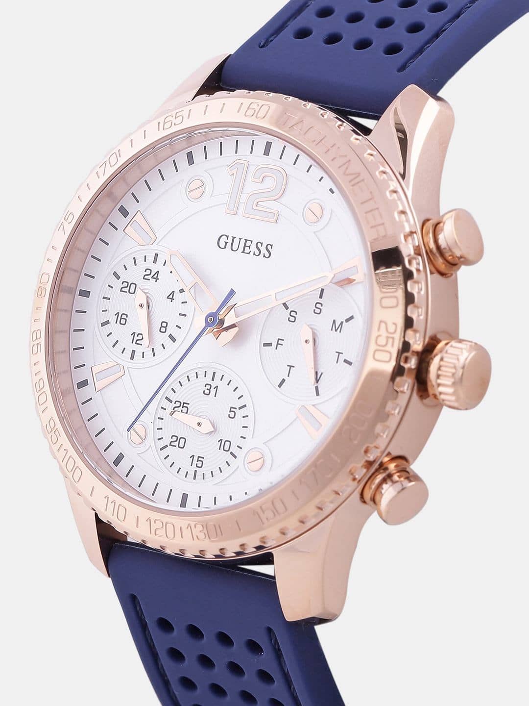 Blue Women Watch dial view