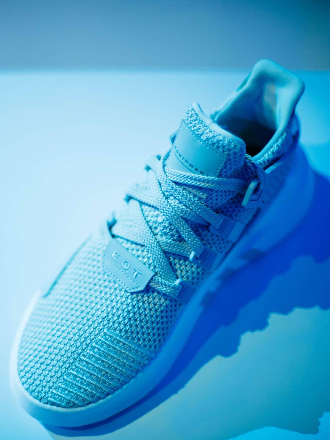 Blue Party Shoe side view