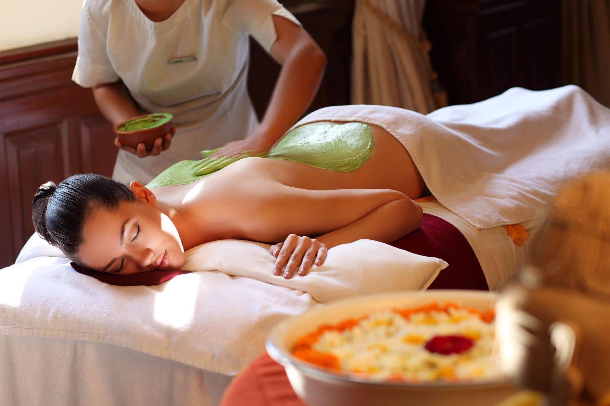 Spa treatment room