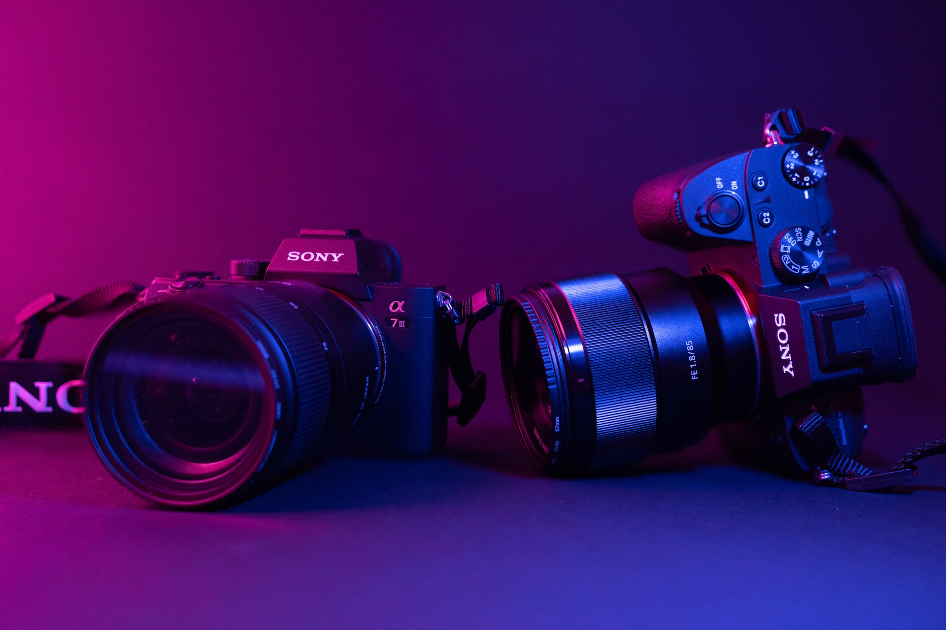 Videographer portfolio showreel banner