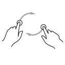 Responsive layout feature icon