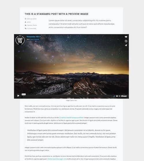 Canvas Blog Single Layout 4 block layout preview