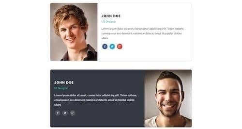 Canvas Team Cards 2 block layout preview