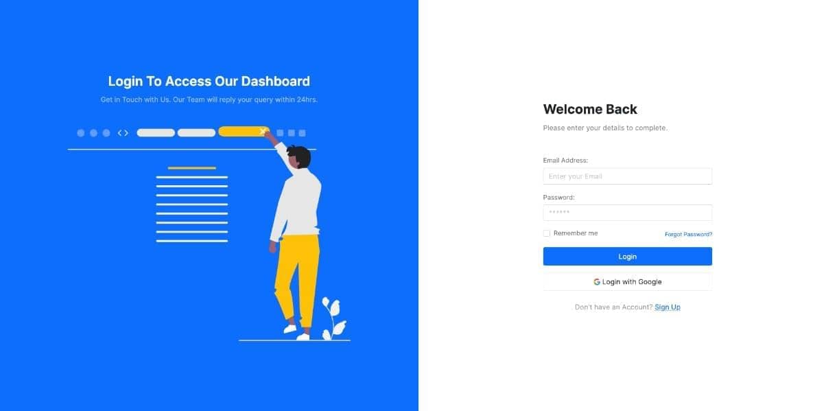 Canvas Form block layout preview