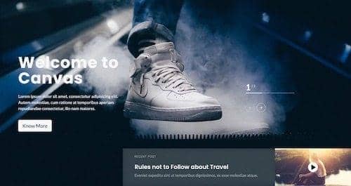 Canvas Slider 3 Scrollbar block layout preview