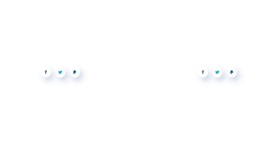 Canvas Social Icons Shadows block layout preview