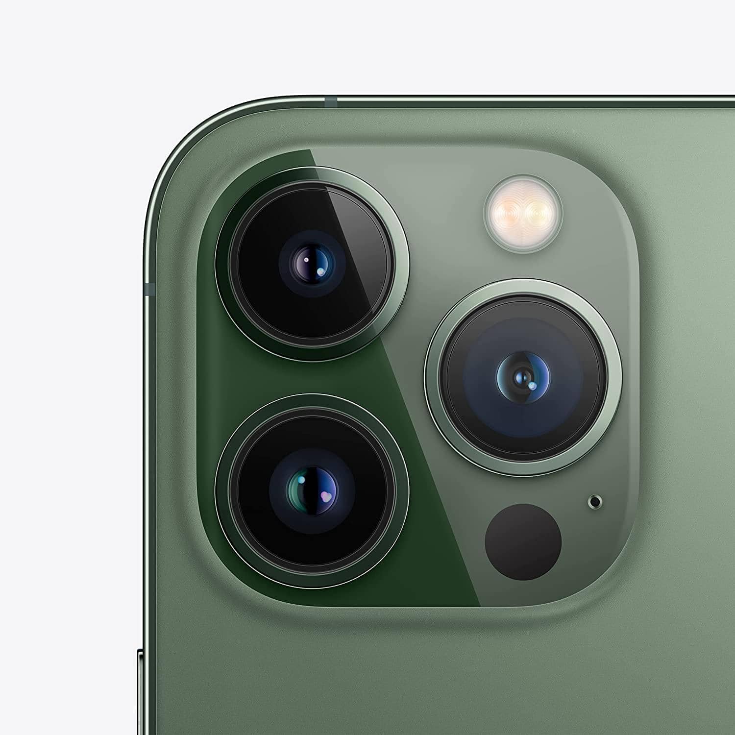iPhone 13 Pro rear view — triple-lens camera array