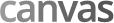 Canvas footer logo