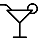 Exclusive bar service icon