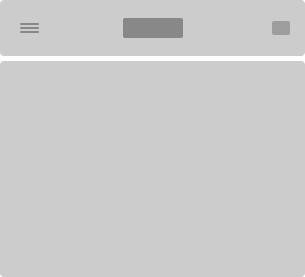Alternate Mobile Menu Header Layout