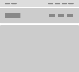 Top-Bar Header Layout