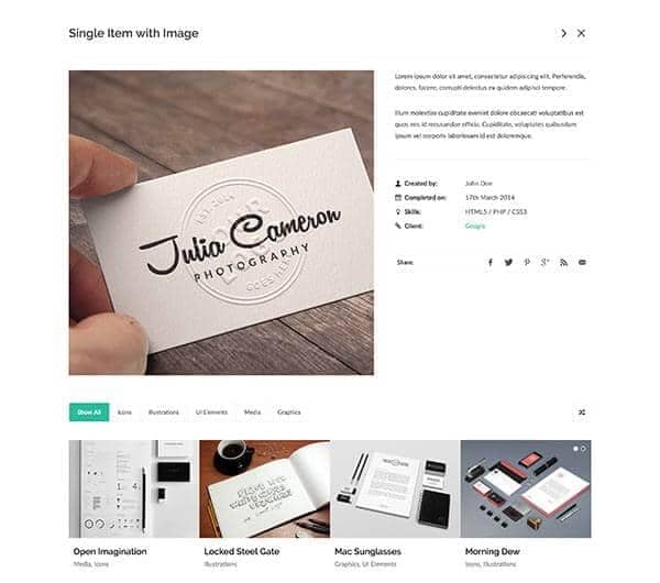 Portfolio Layout Preview