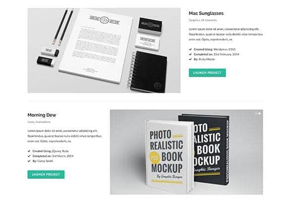 Portfolio Layout Preview