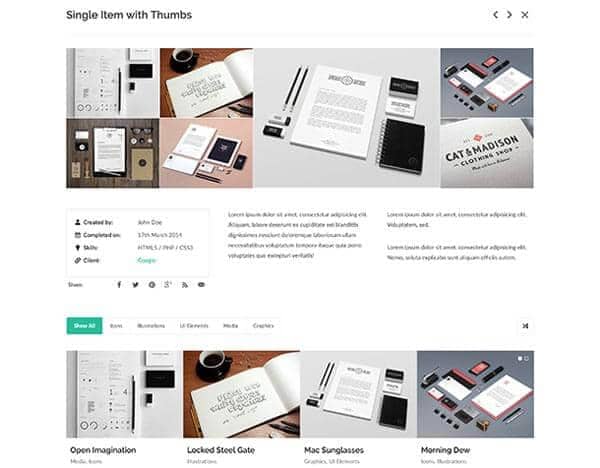 Portfolio Layout Preview