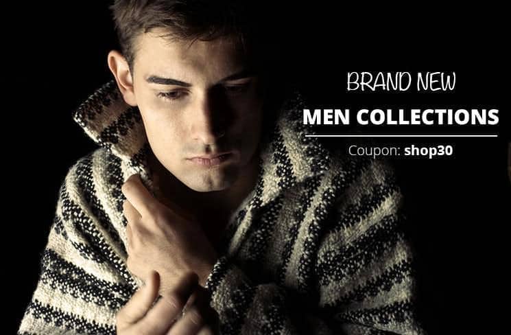 Fashion collection slider featuring men's and women's apparel