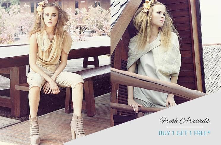 New arrivals showcase for casual and formal wear