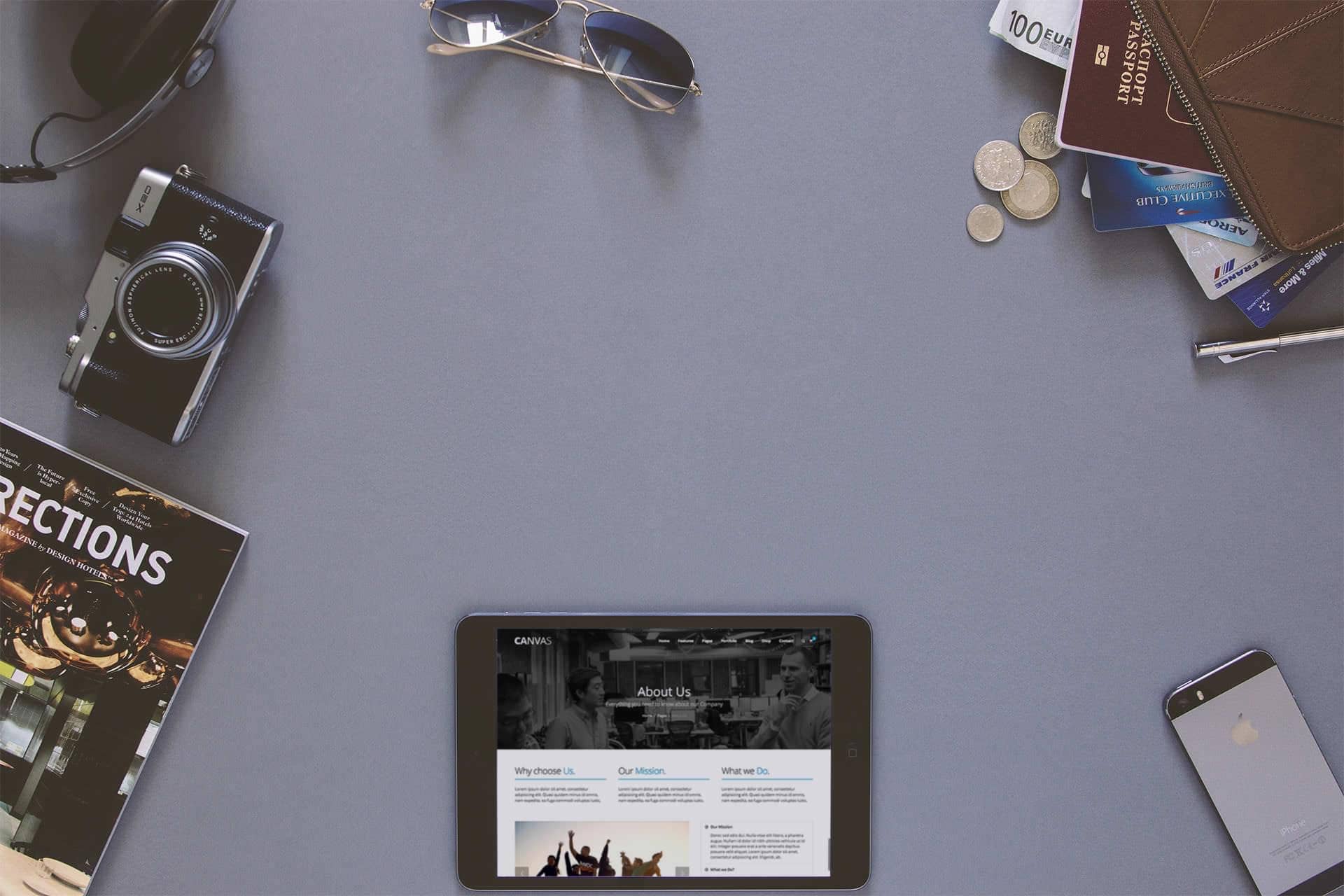 Creative media agency hero slide
