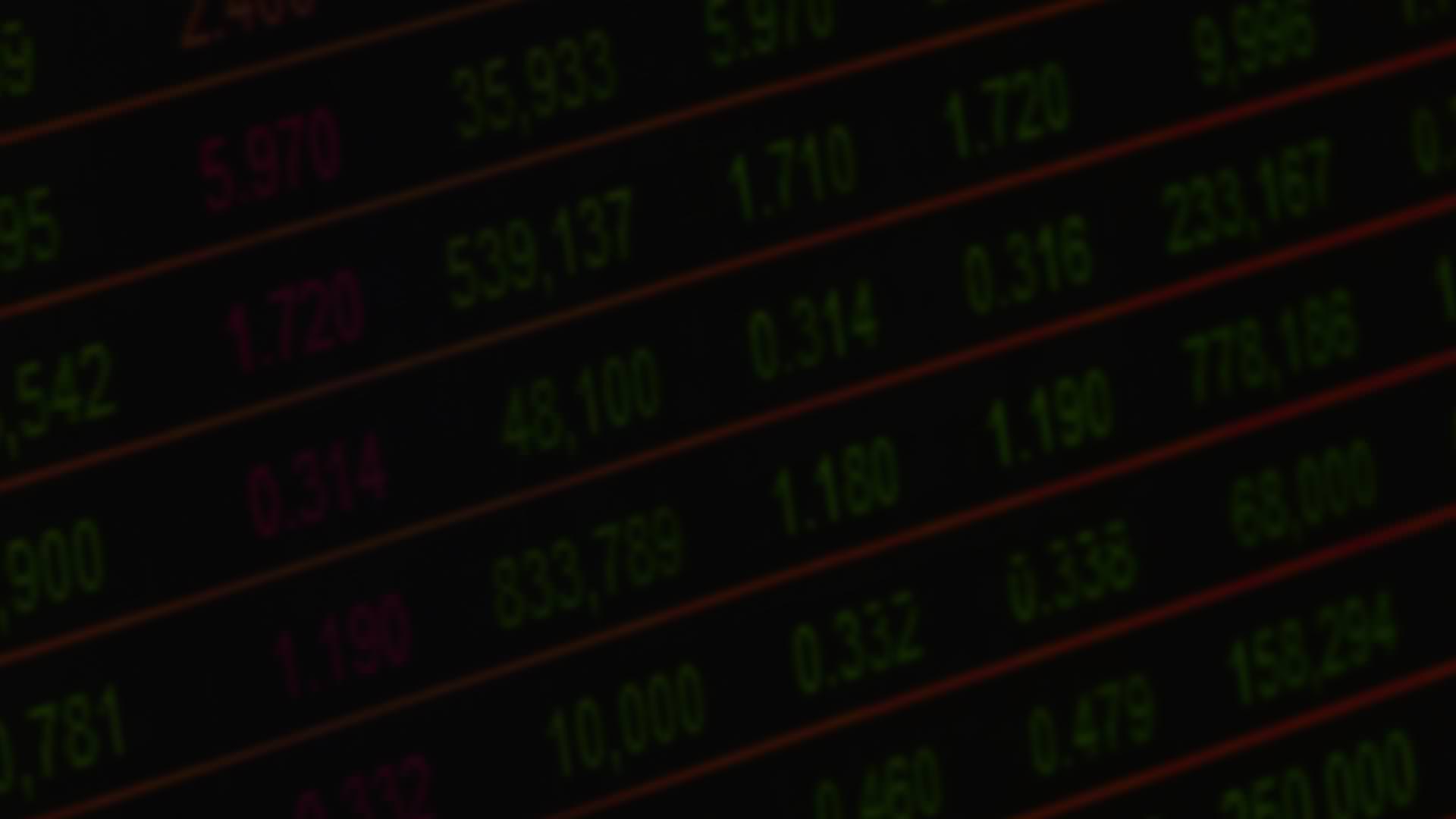 Cryptocurrency market slider background