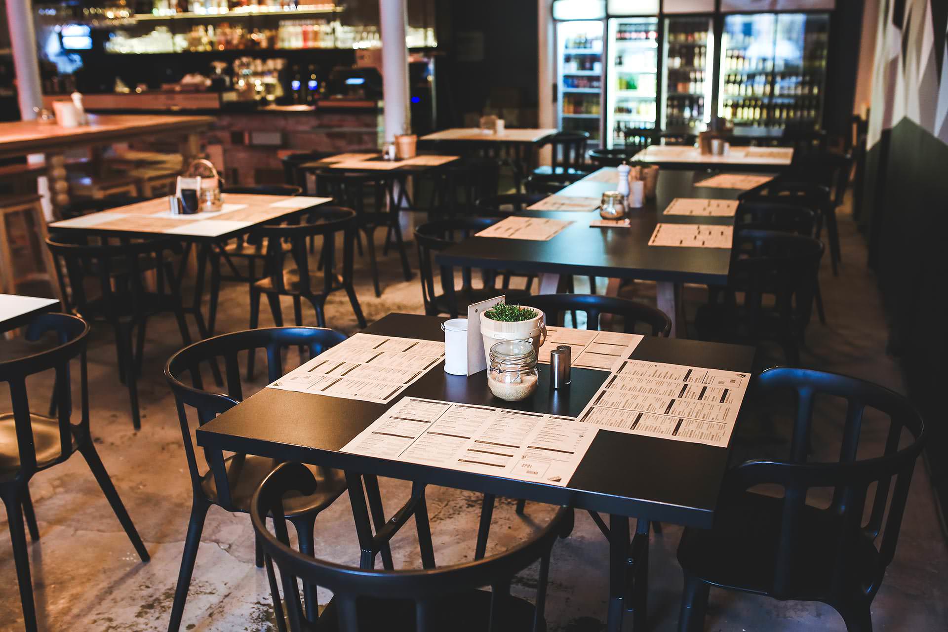 Table set for fine dining