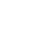 White line-art reindeer ornament