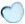 Floating snowflake particle