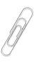 Metal paperclip