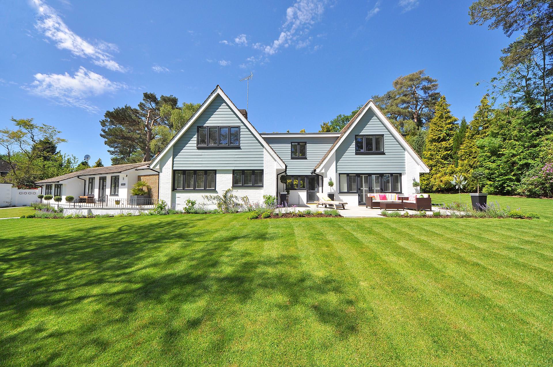 Countryside mansion exterior
