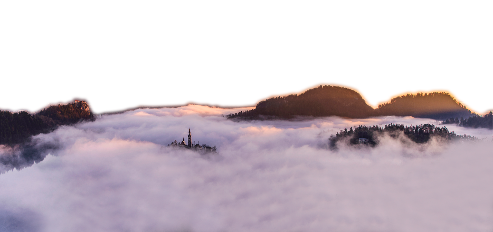 Foreground hills parallax layer