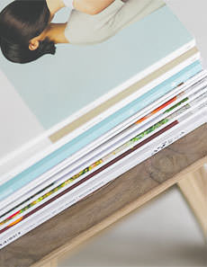 Printed news magazine cover