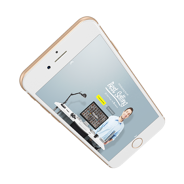 Mobile app checkout screen mockup